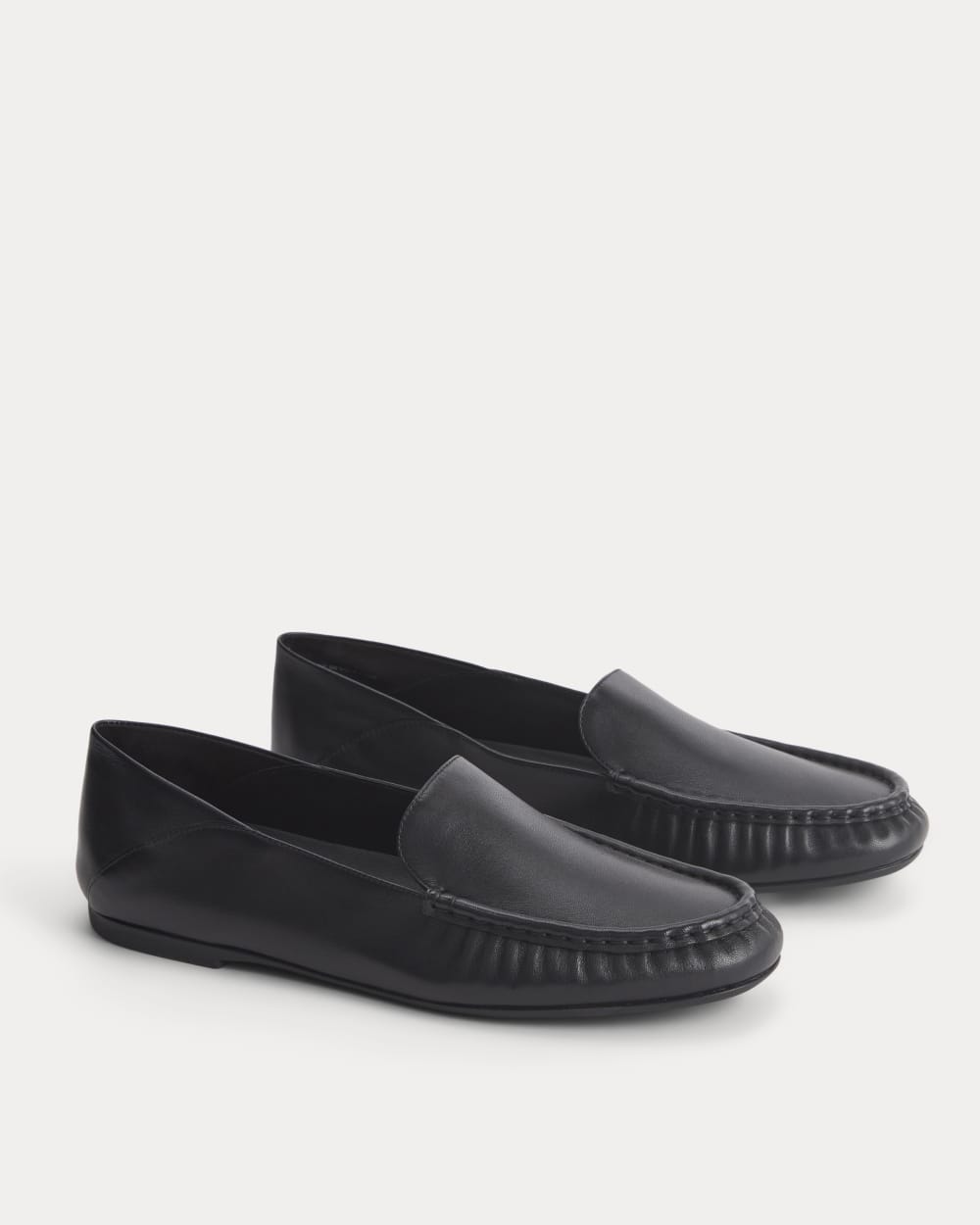 Leather Day Driver Loafer | Black - Image 3