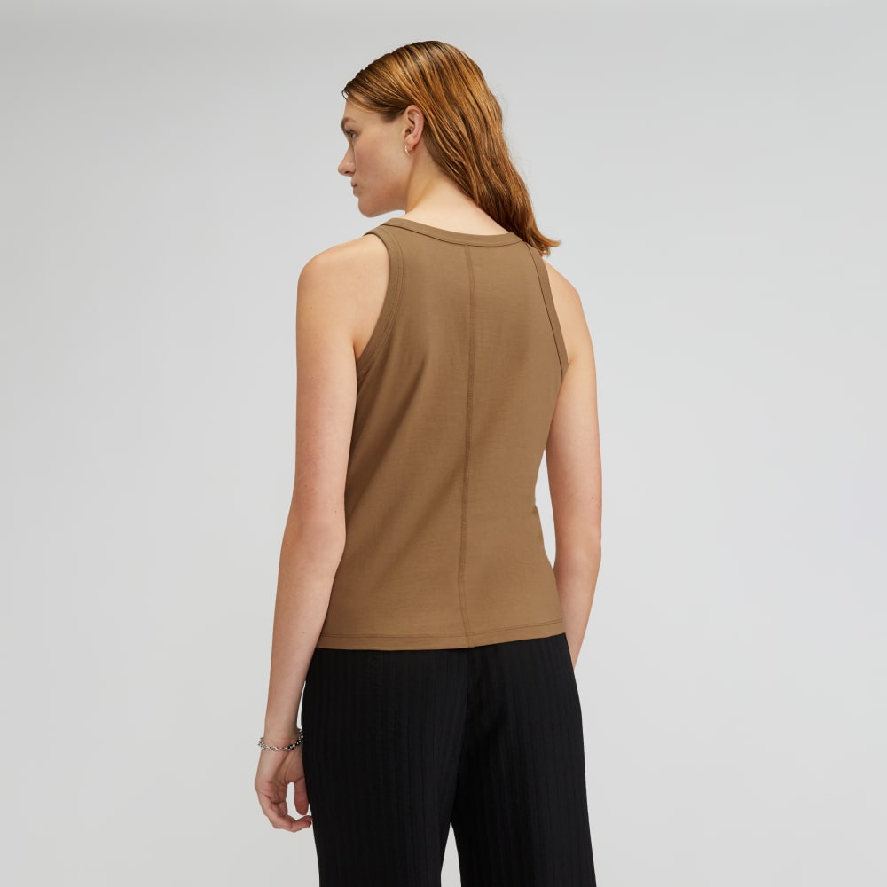 The Tank in Essential Cotton | Toasted Coconut - Image 3