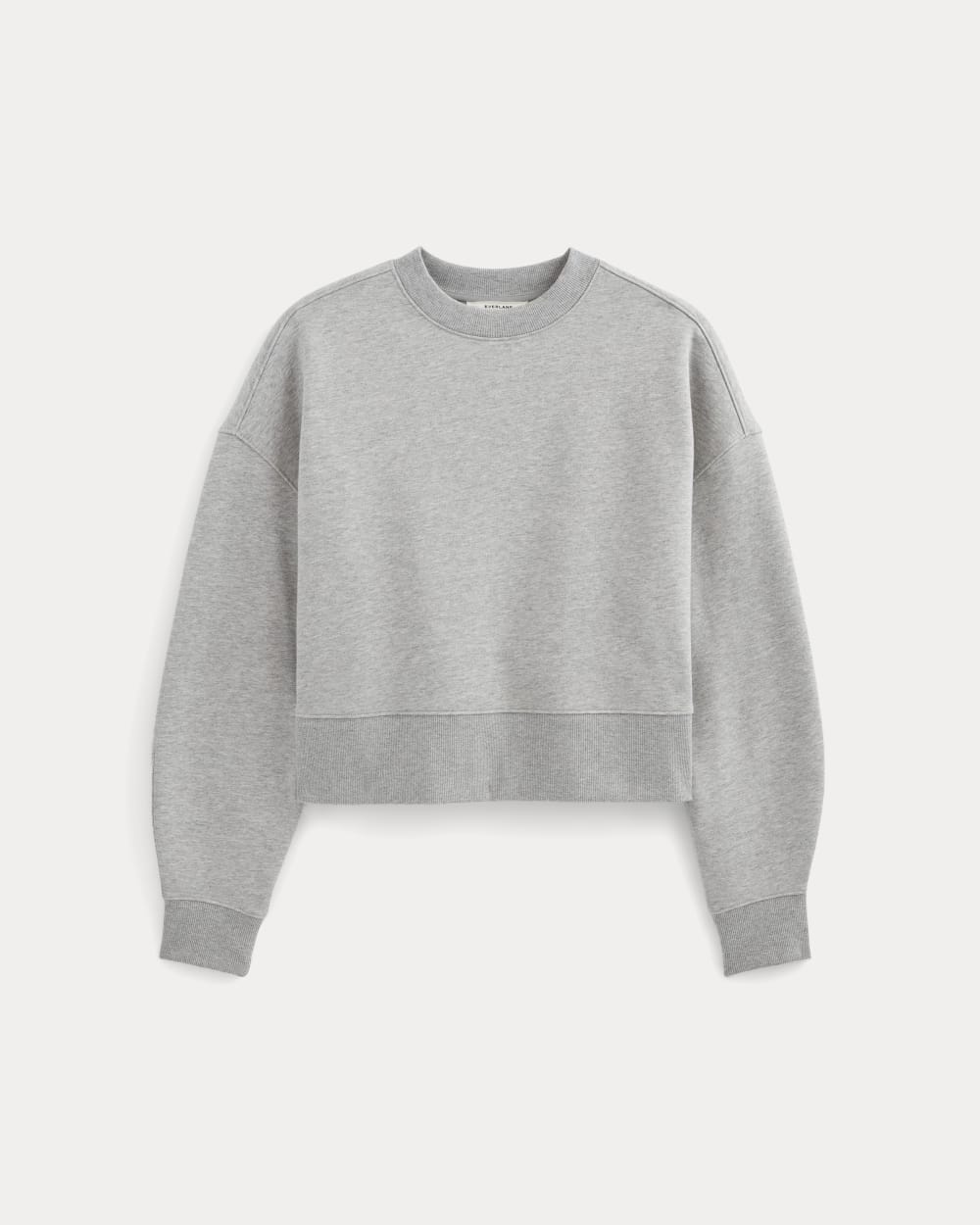 Luxe Fleece Sweatshirt | Heathered Grey - Image 2