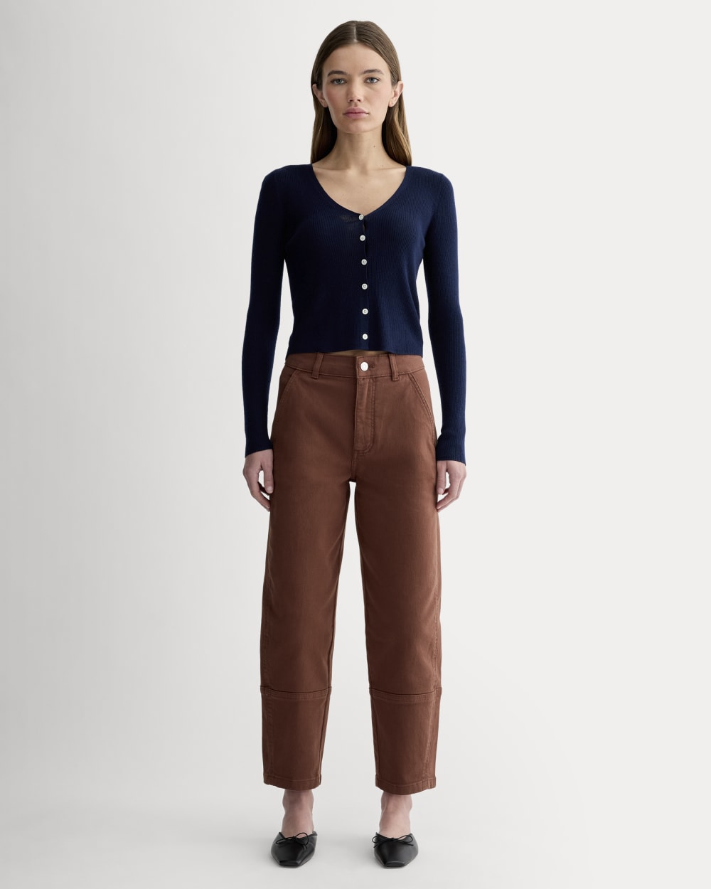 The Utility Barrel Pant | Rosewood | Tall