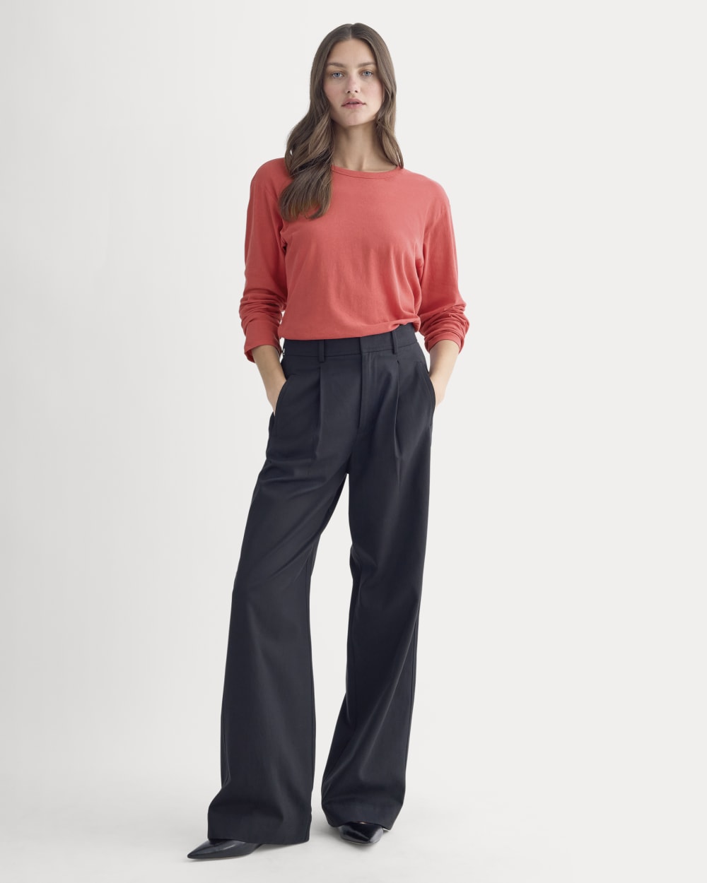 The Air Long-Sleeve Tee | Vintage Red - Image 3