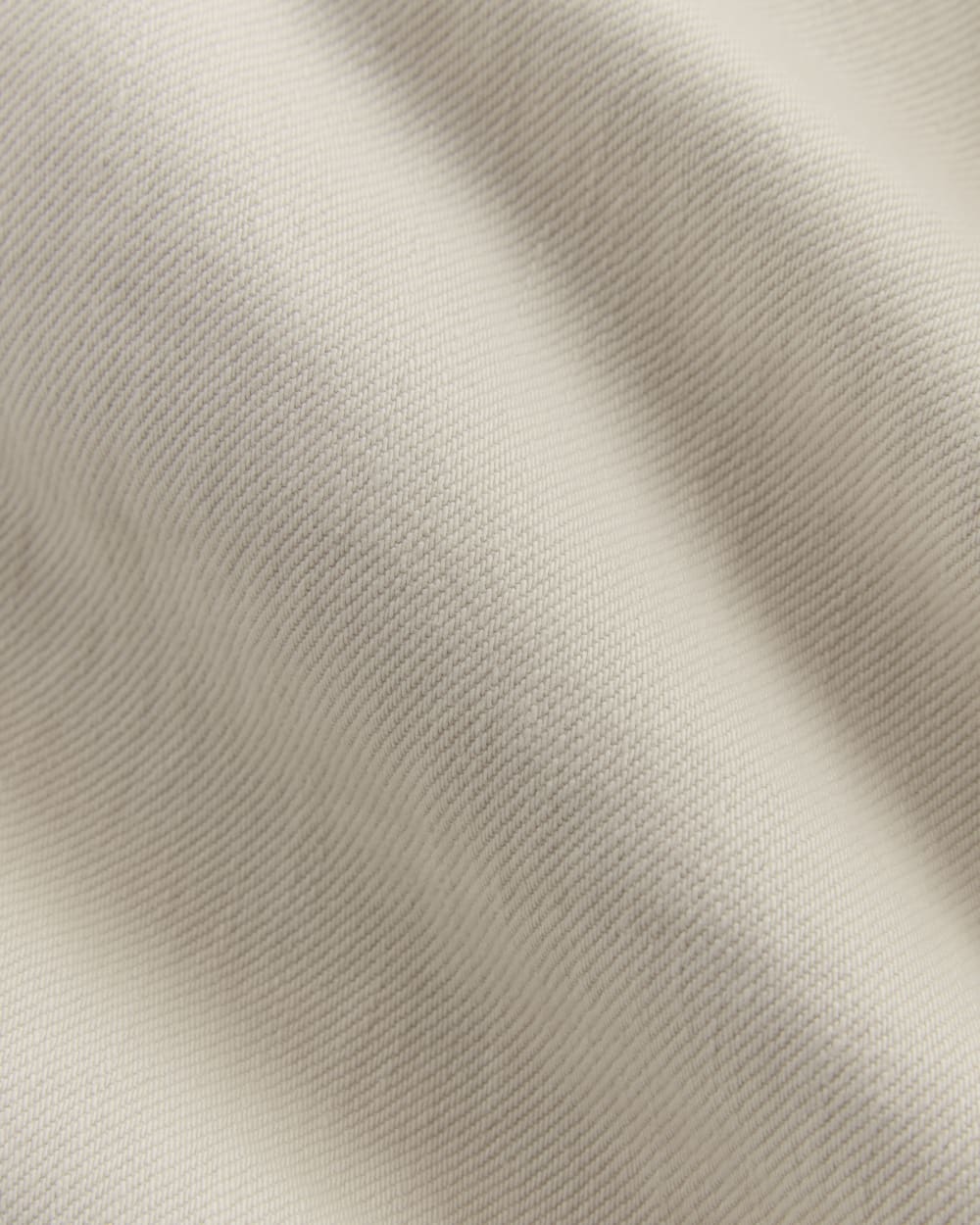 The Long Denim Barrel Jacket | Garment-Dyed Sand - Image 6