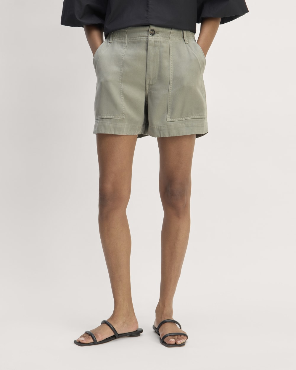 The Utility Short in Buttersoft | Sage Green - Image 3