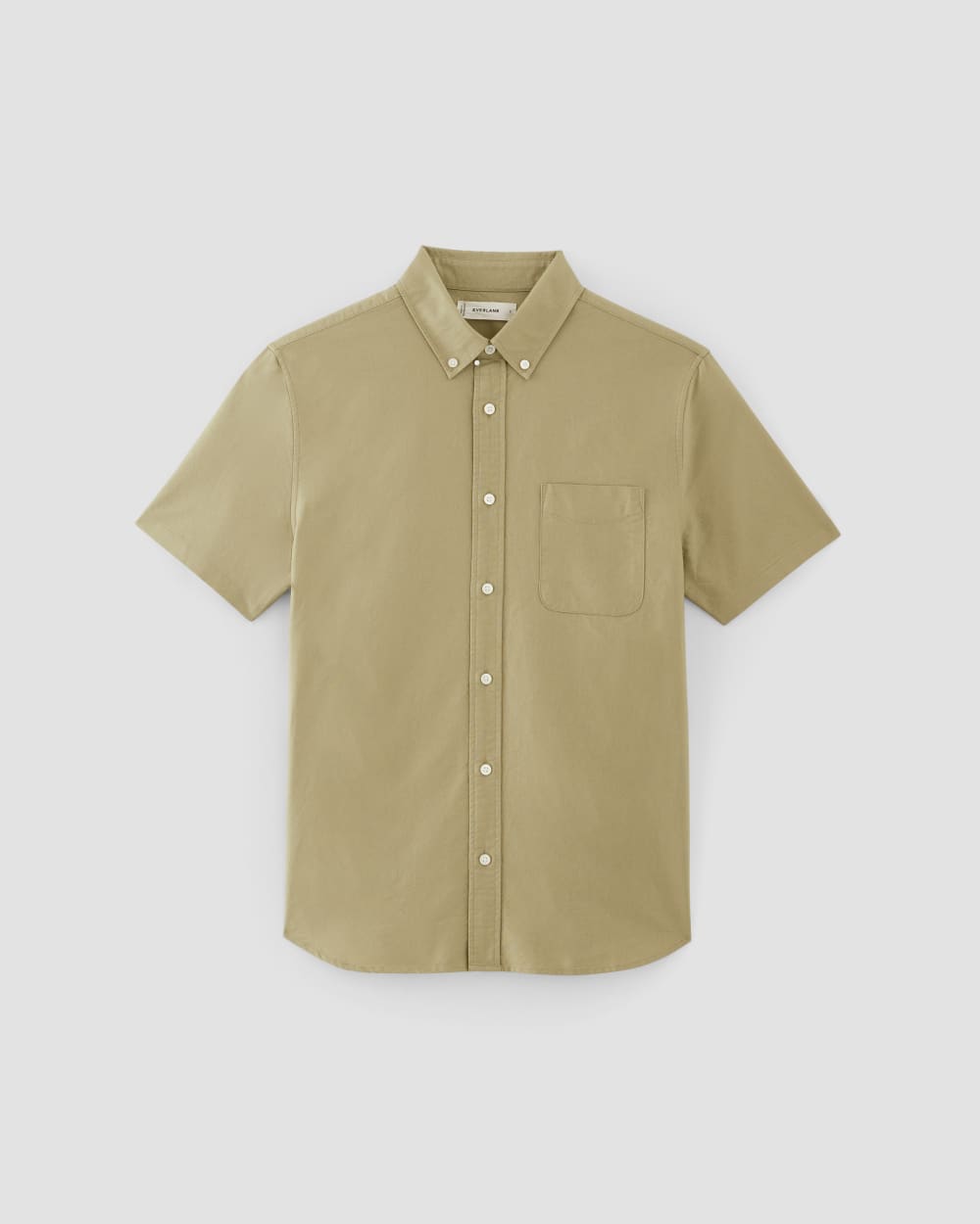 The Organic Short Sleeve Oxford Shirt | Cornstalk - Image 2