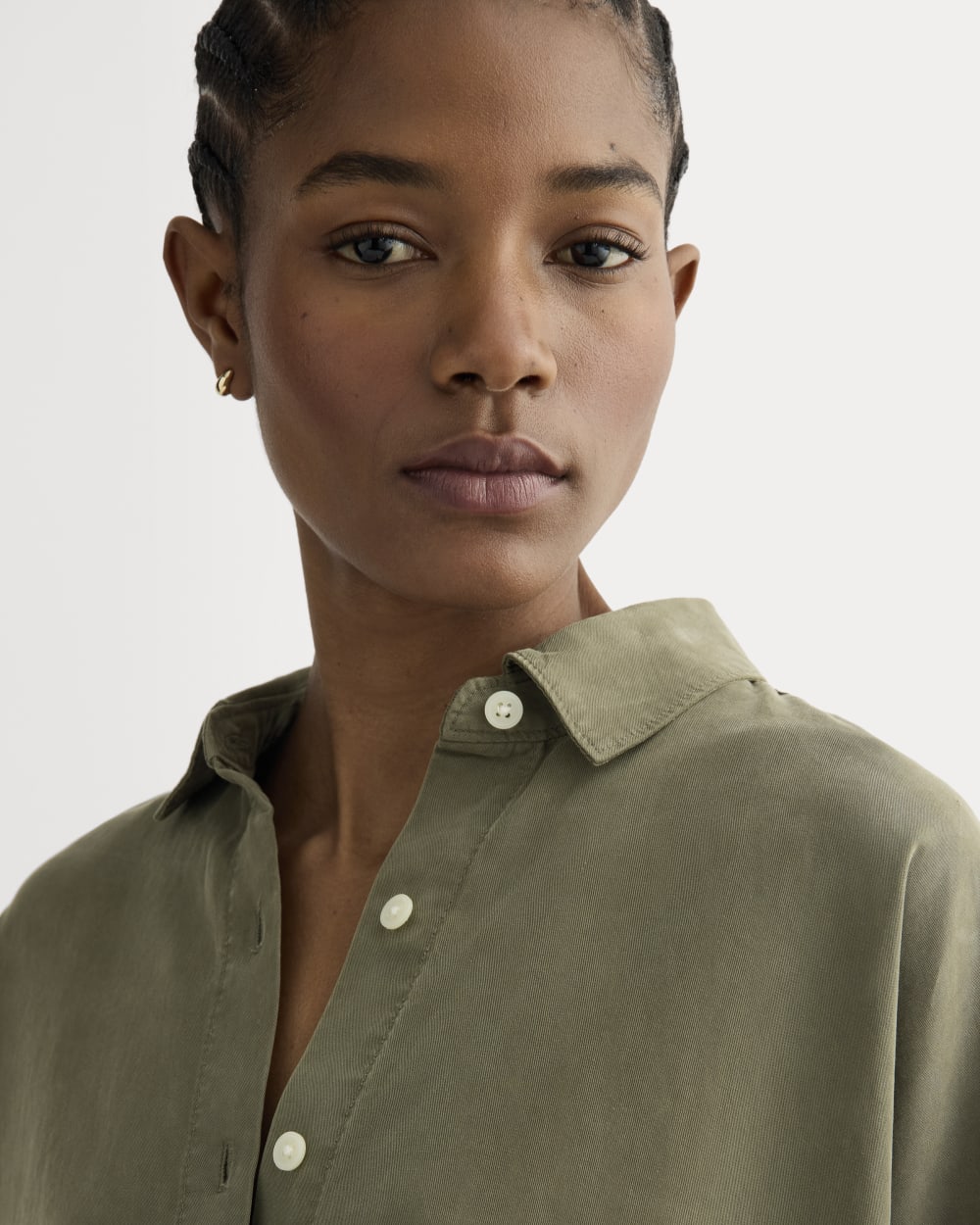 The Short-Sleeve Square Shirt in Butterlite | Kalamata - Image 4