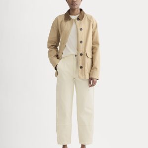 The Utility Barrel Pant | Bone | Tall