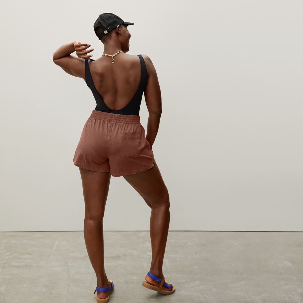 The Retro Jersey Short | Caramel - Image 6