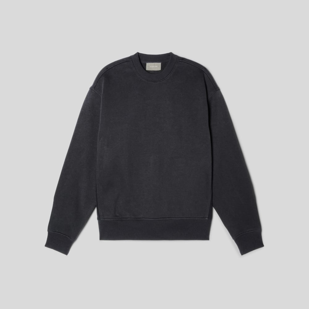 The ReTrack Crewneck Sweatshirt | Black - Image 2