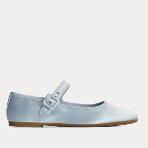The Day Buckle Mary Jane | Robin Blue Satin
