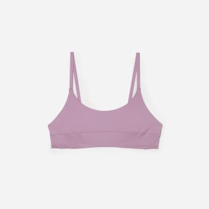 The Scoop-Neck Bikini Top | Lilac