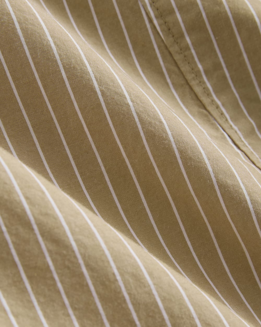 The Mini Shirtdress in Ultrasoft Cotton | Tiger's Eye / Optic White - Image 5