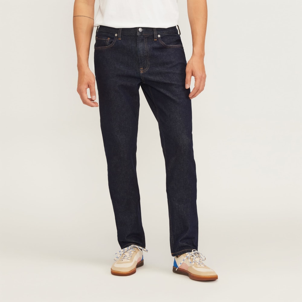 The Skinny 4-Way Stretch Organic Jean | Uniform | Dark Indigo - Image 3