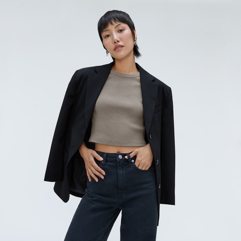 The '90s Rib Tee | Clay - Image 5