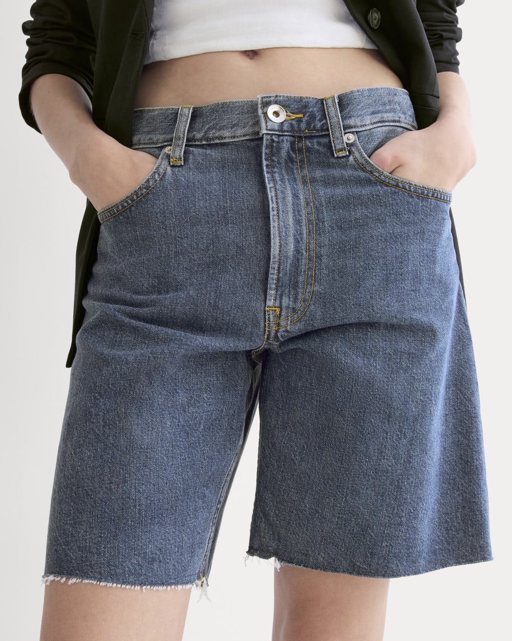 The OG Baggy Jean Short | Medium Blue - Image 4