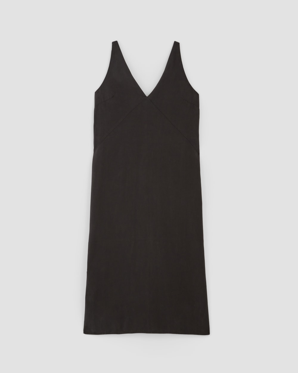 The TENCEL? Midi Slip Dress | Black - Image 2