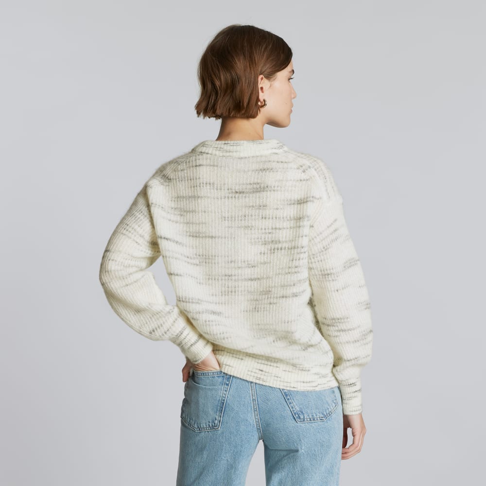 The Cocoon Crew in Alpaca | Light Grey Heather - Image 3