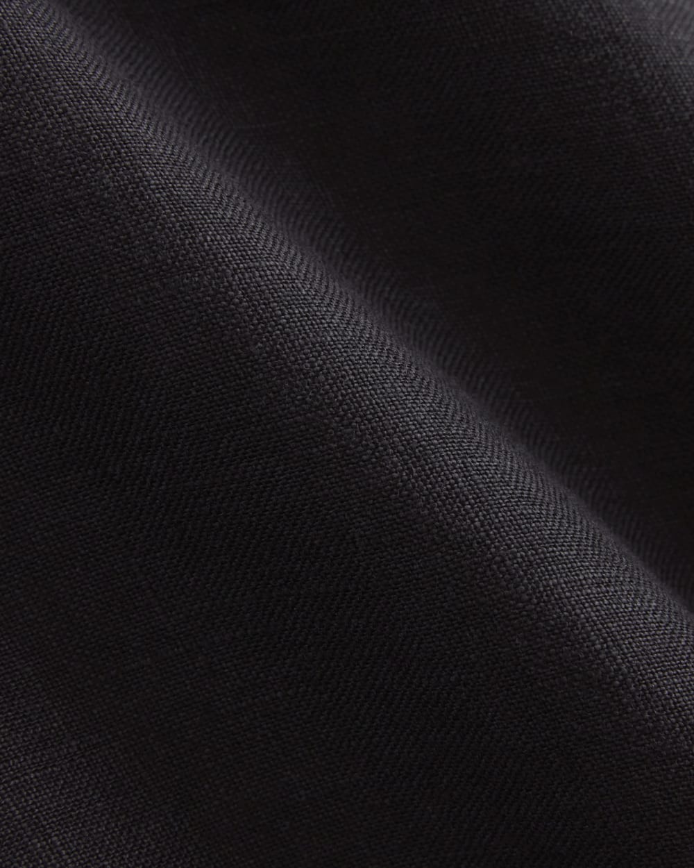 The Boatneck Top in Linen | Black - Image 6