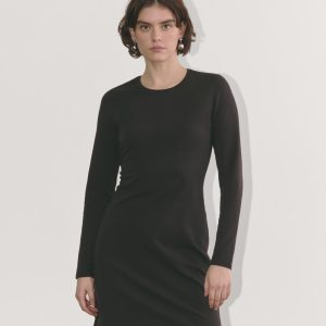 The Form Mini Dress | Black
