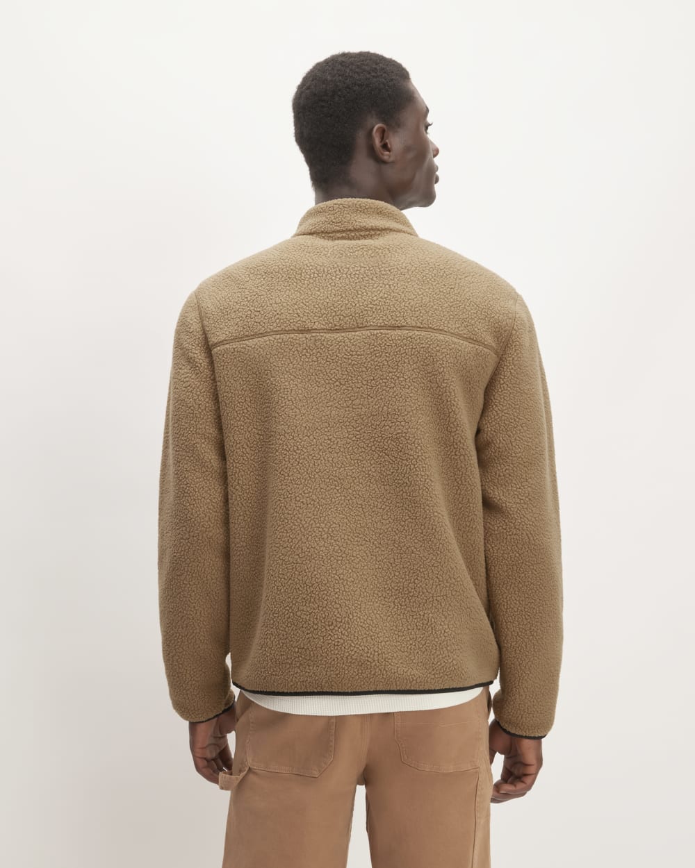 The ReNew Fleece Pullover | Tiger's Eye - Image 6