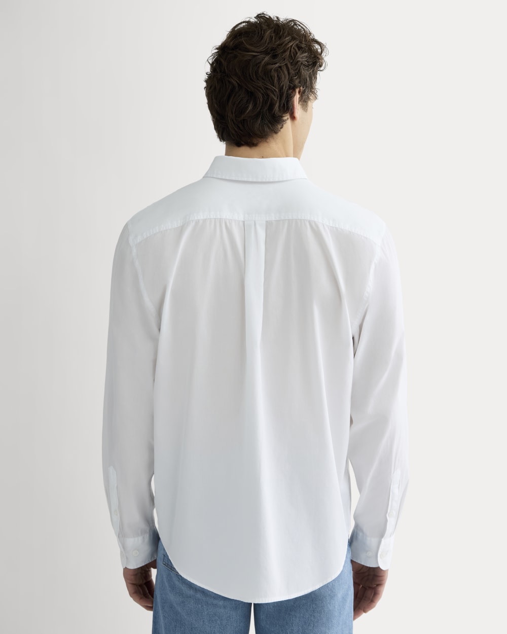 The Washed Poplin Shirt | White - Image 5