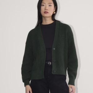 The Boxy Cardigan in Everyday Cotton | Scarab