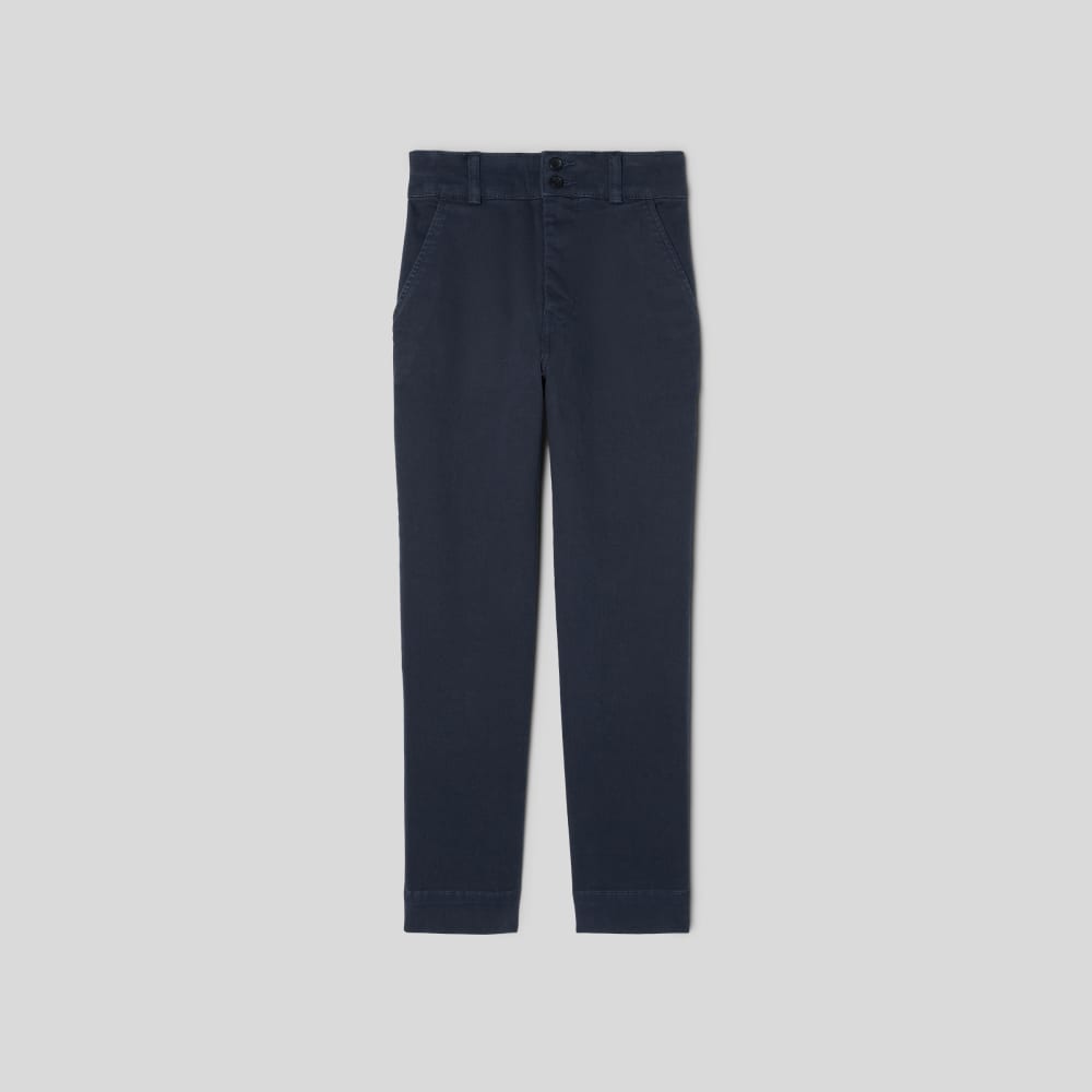 The Organic Straight-Leg Pant | Navy - Image 2