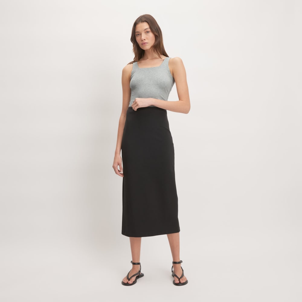 The Supima? Sleeveless Top | Heathered Grey - Image 6