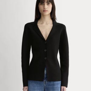 The Knit Blazer | Black