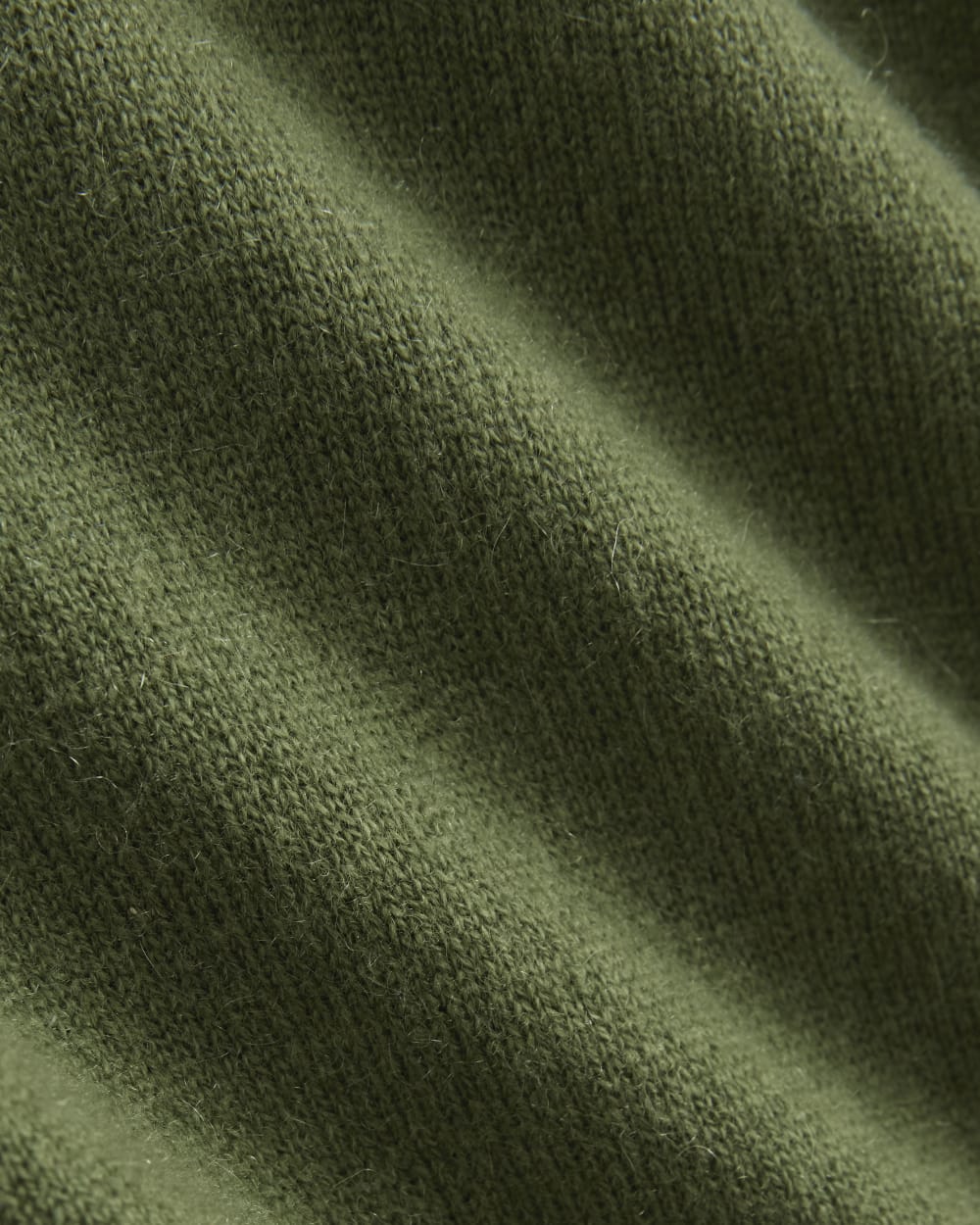 Cashmere Slim Crew Sweater | Forest Green - Image 6