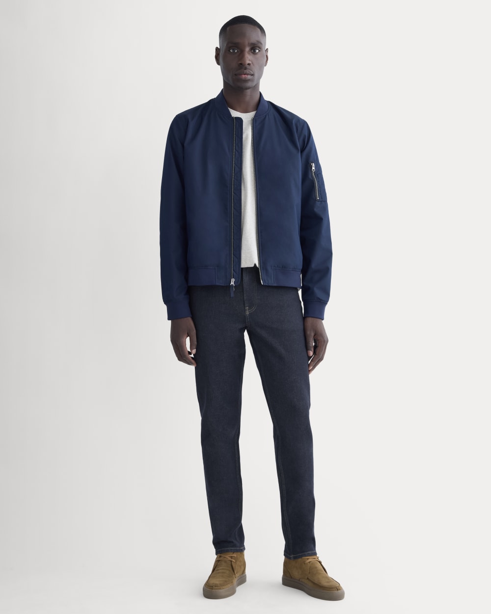 The Athletic 4-Way Stretch Organic Jean | Uniform | Dark Indigo