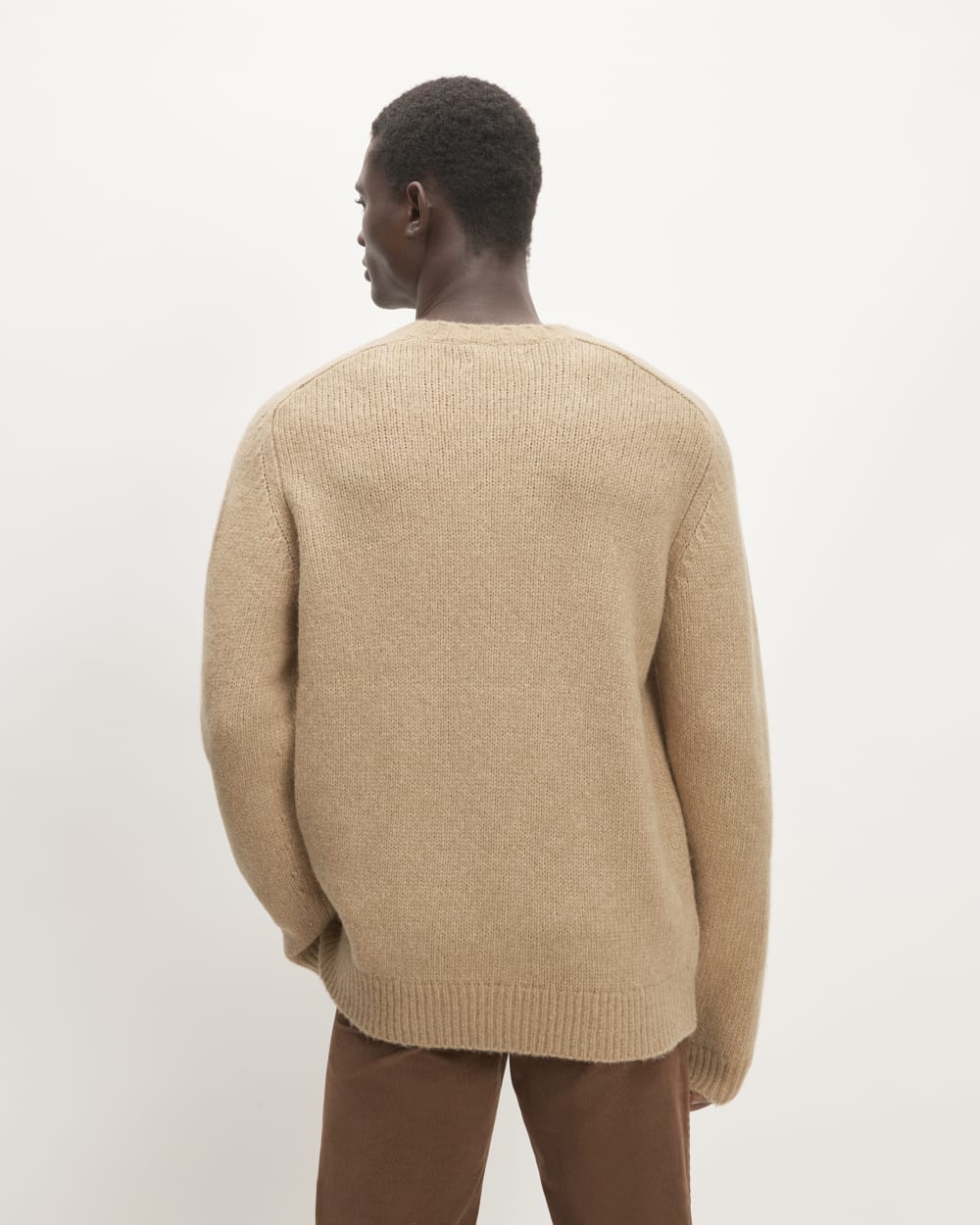 The Cloud Crewneck Sweater | Tiger's Eye - Image 6