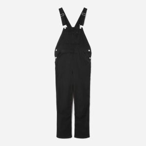 The Canvas Overalls | Black