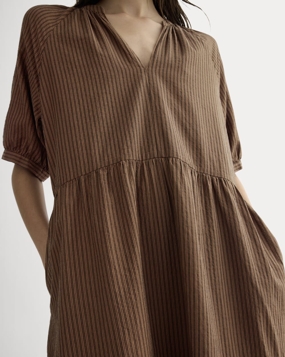 The Farmers Market Dress | Carob Brown / Black - Image 4