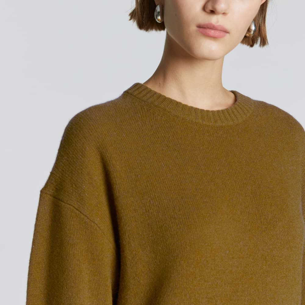 The Cashmere Midi Dress | Tapenade - Image 4