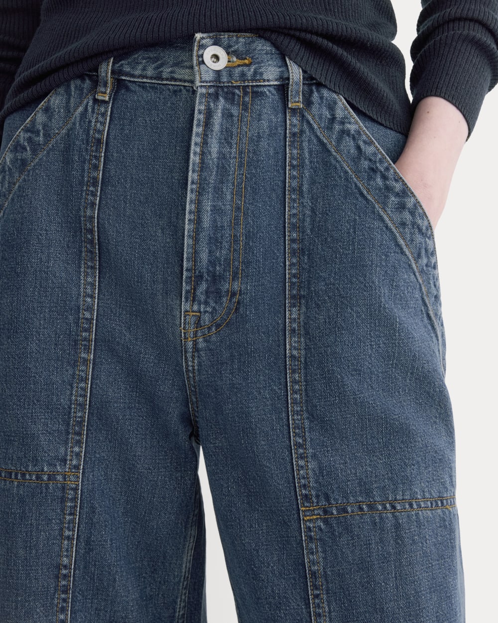 The Carpenter Jean | Mid Indigo - Image 4