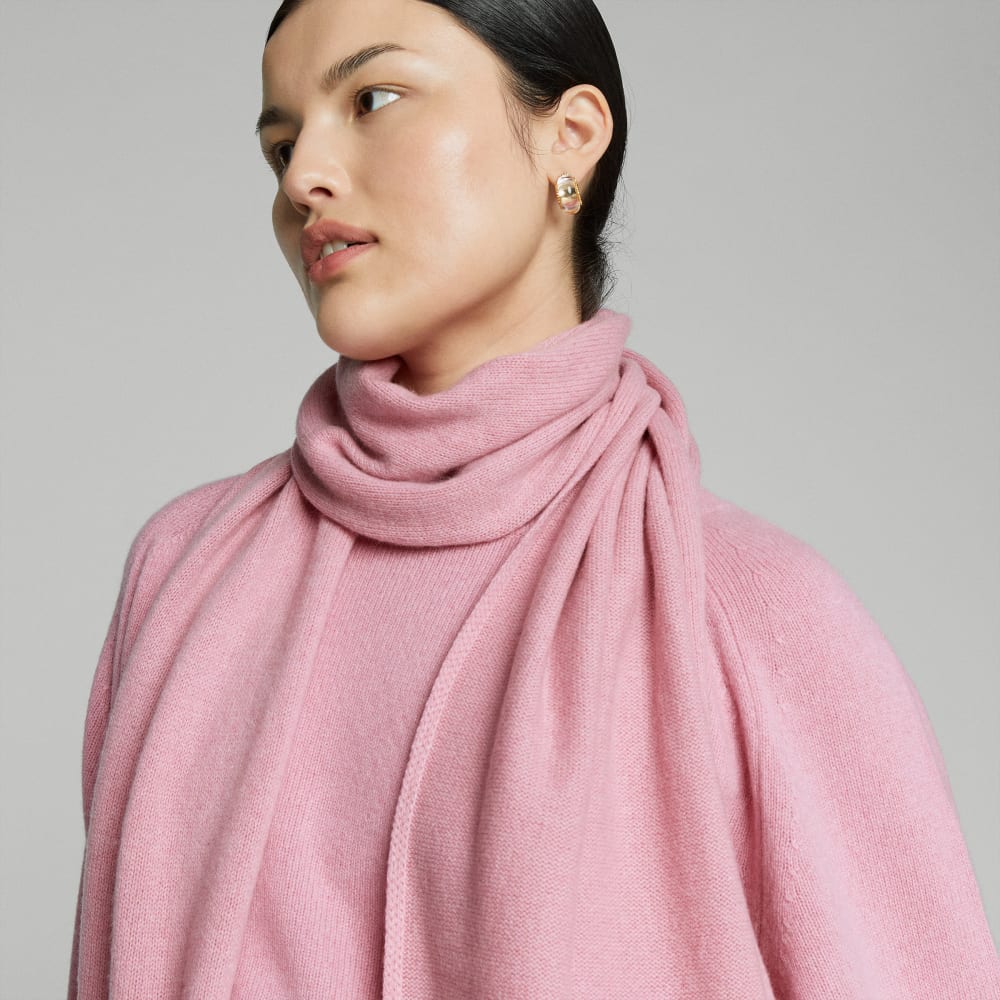 The Cashmere Scarf | Bubblegum - Image 6