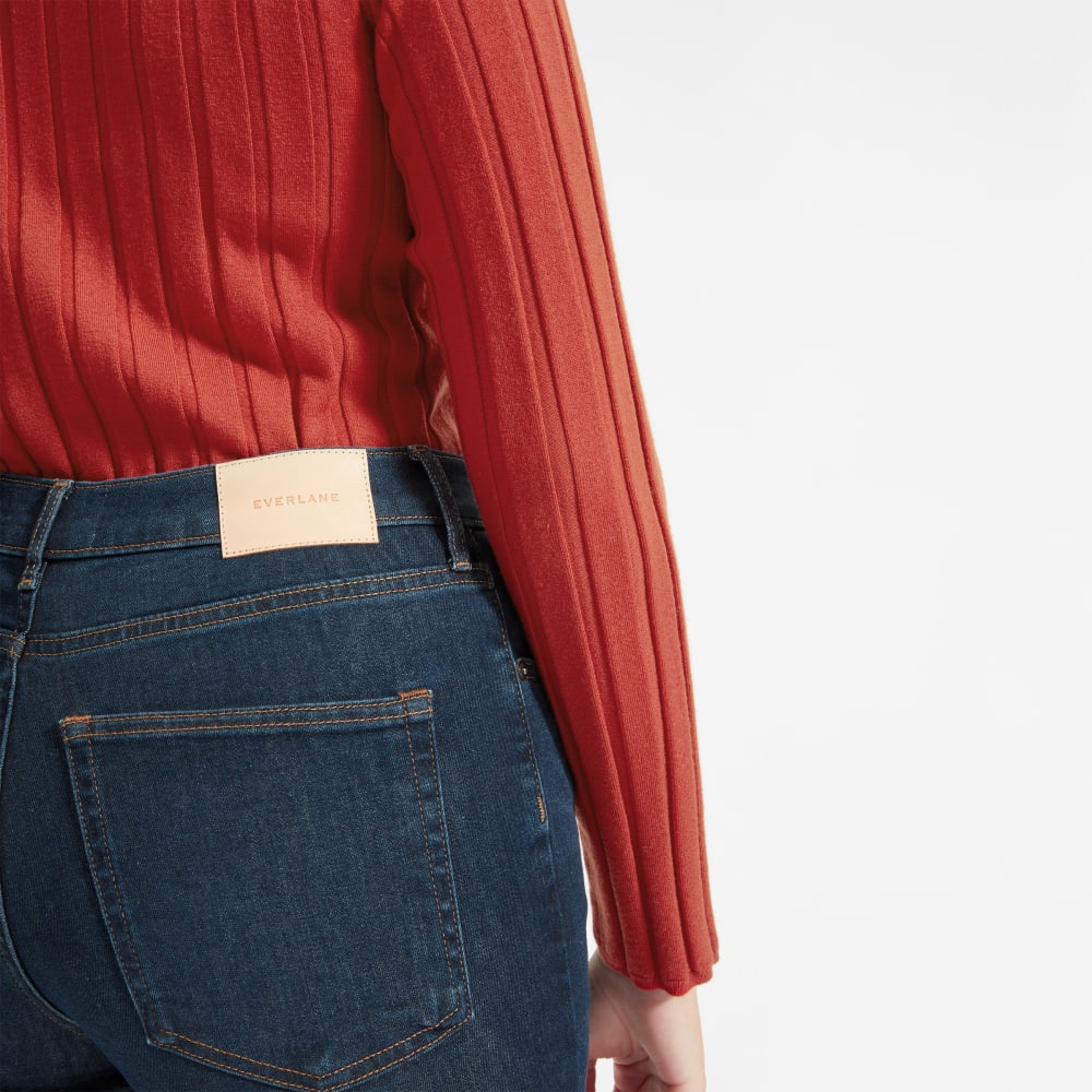 The Authentic Stretch High-Rise Skinny | Dark Blue Wash | 28.5 Inseam - Image 5