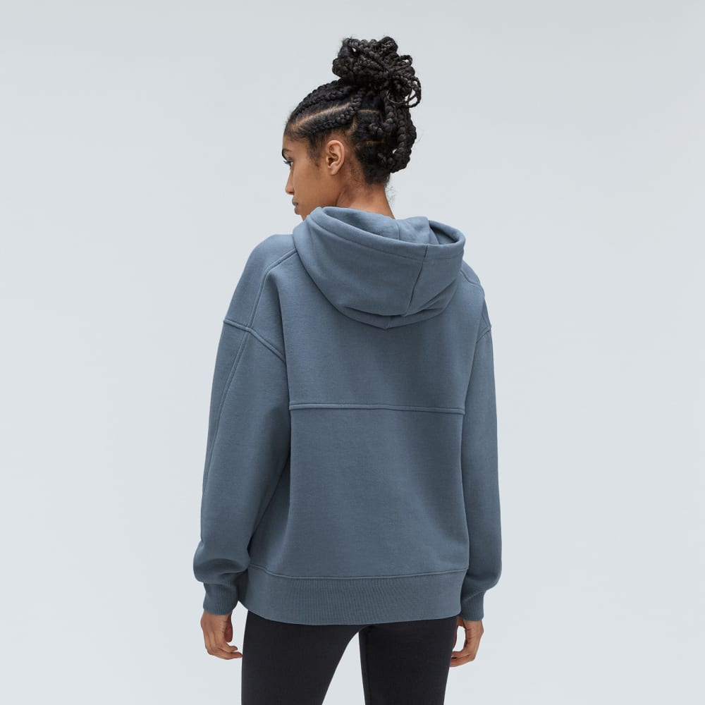 The Track Organic Cotton Popover | Faded Blue - Image 3