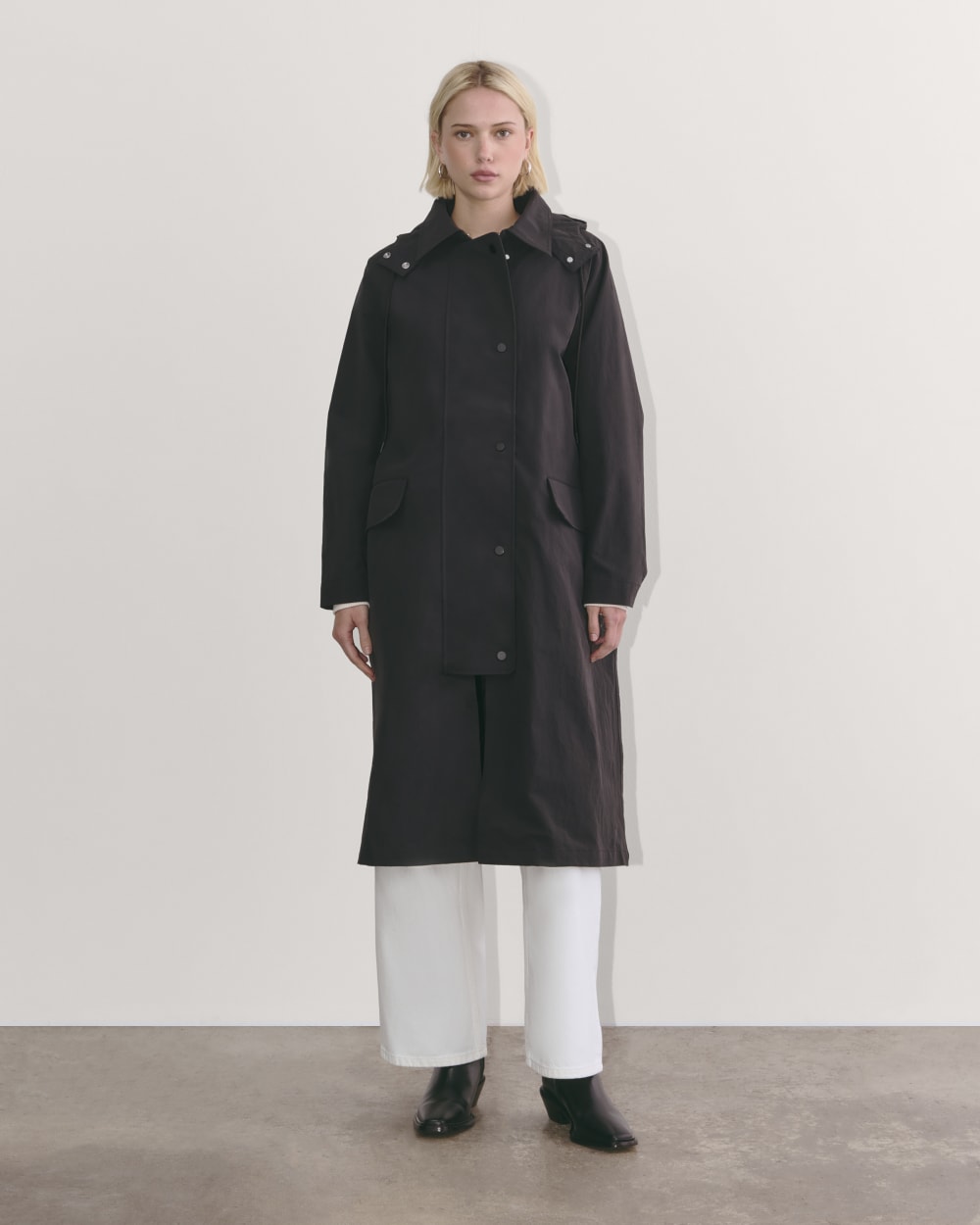 The Oversized Anorak | Black - Image 3