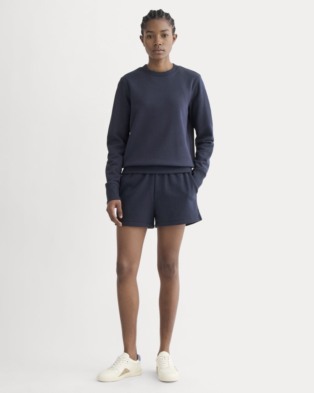 The Off Duty French Terry Short | Navy
