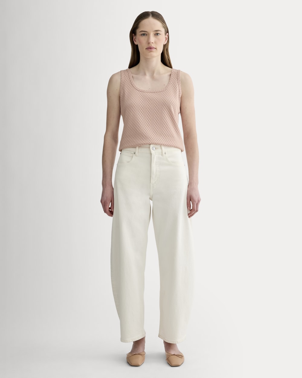 The Pointelle Cami | Rose Smoke - Image 4