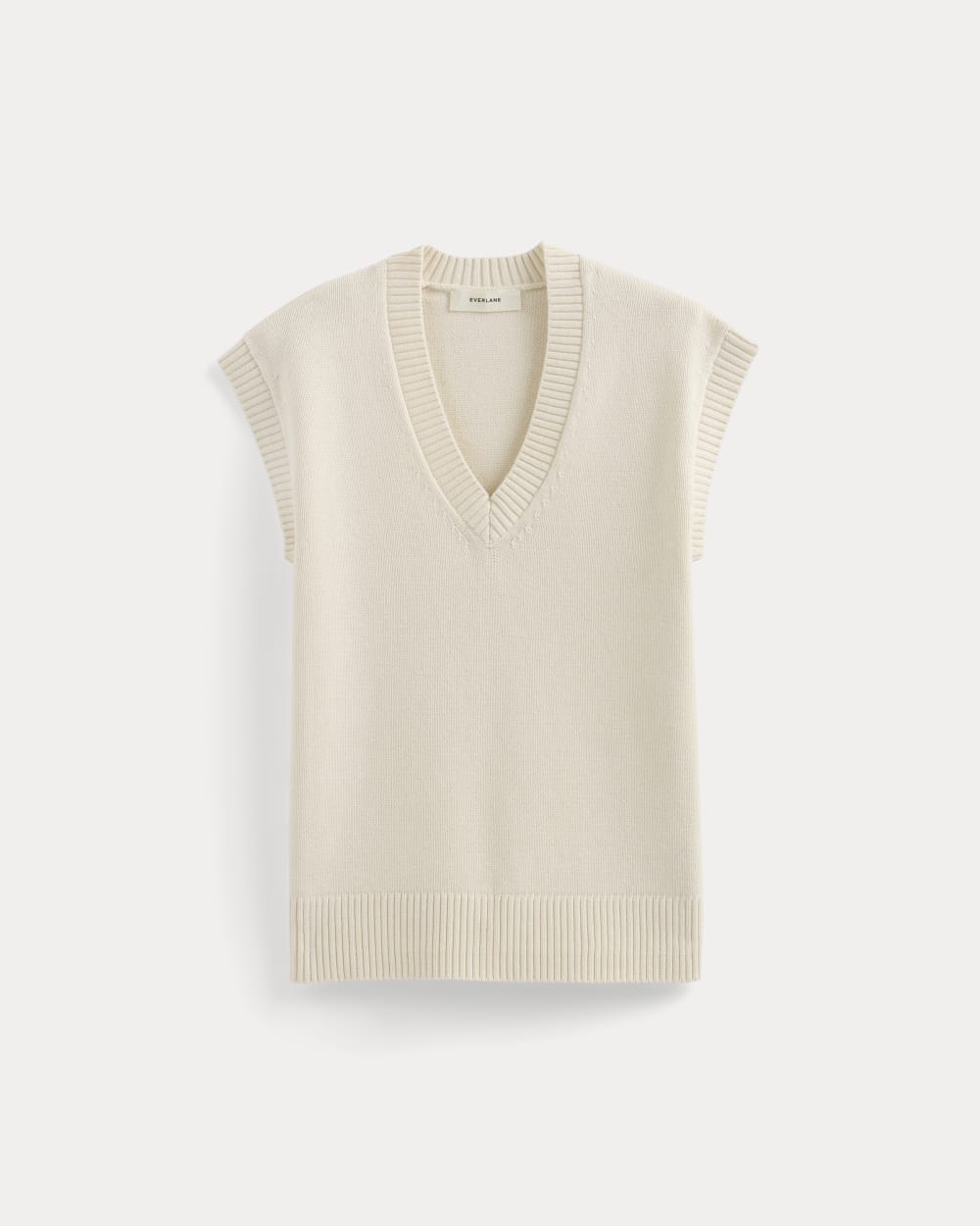 The Boxy Vest in Everyday Cotton | Canvas - Image 2