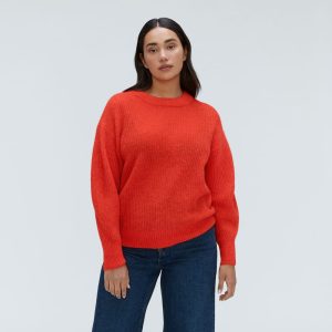 The Cocoon Crew in Alpaca | Red Orange