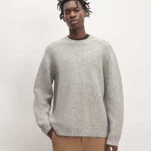 The Cloud Crewneck Sweater | Heathered Grey