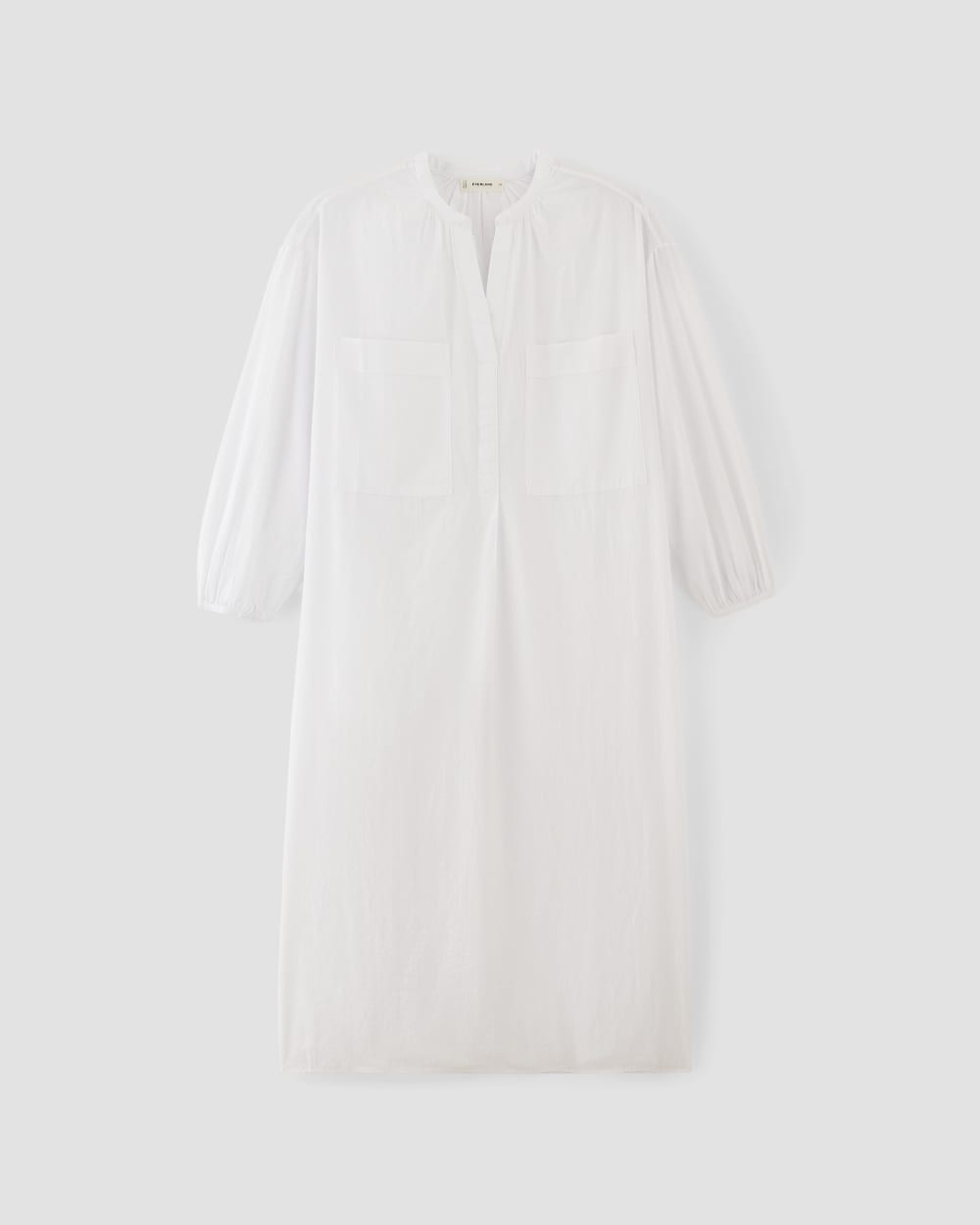 The Gauze Caftan Dress | White - Image 2