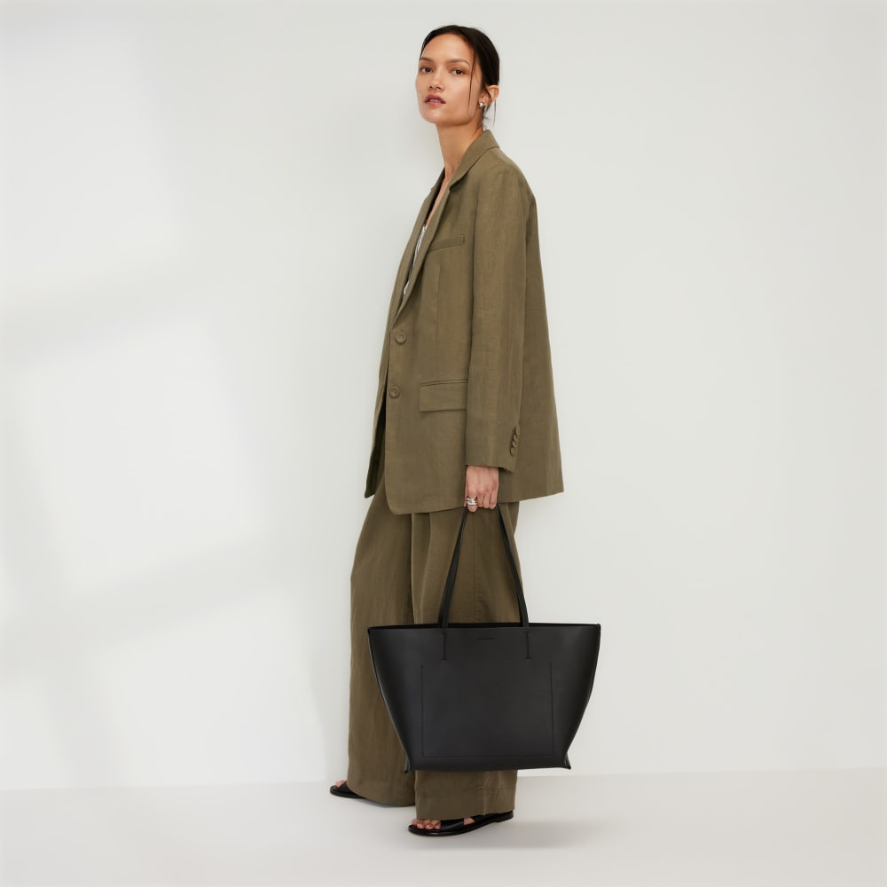 The Oversized Blazer in Linen | Kalamata - Image 6