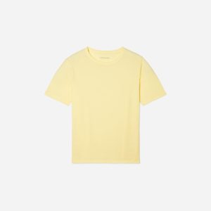 The Air Scoop-Neck Tee | Pastel Yellow