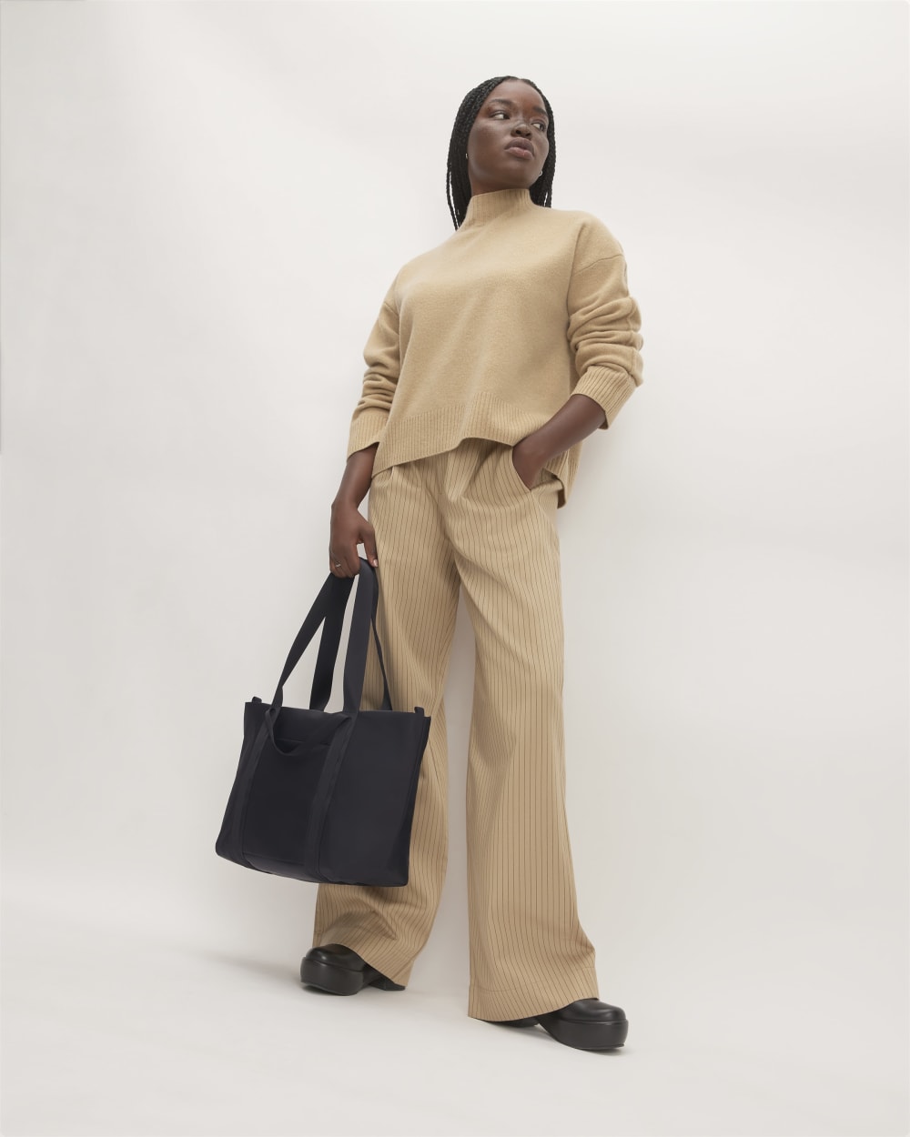 The Recycled Nylon Tote | Black - Image 3