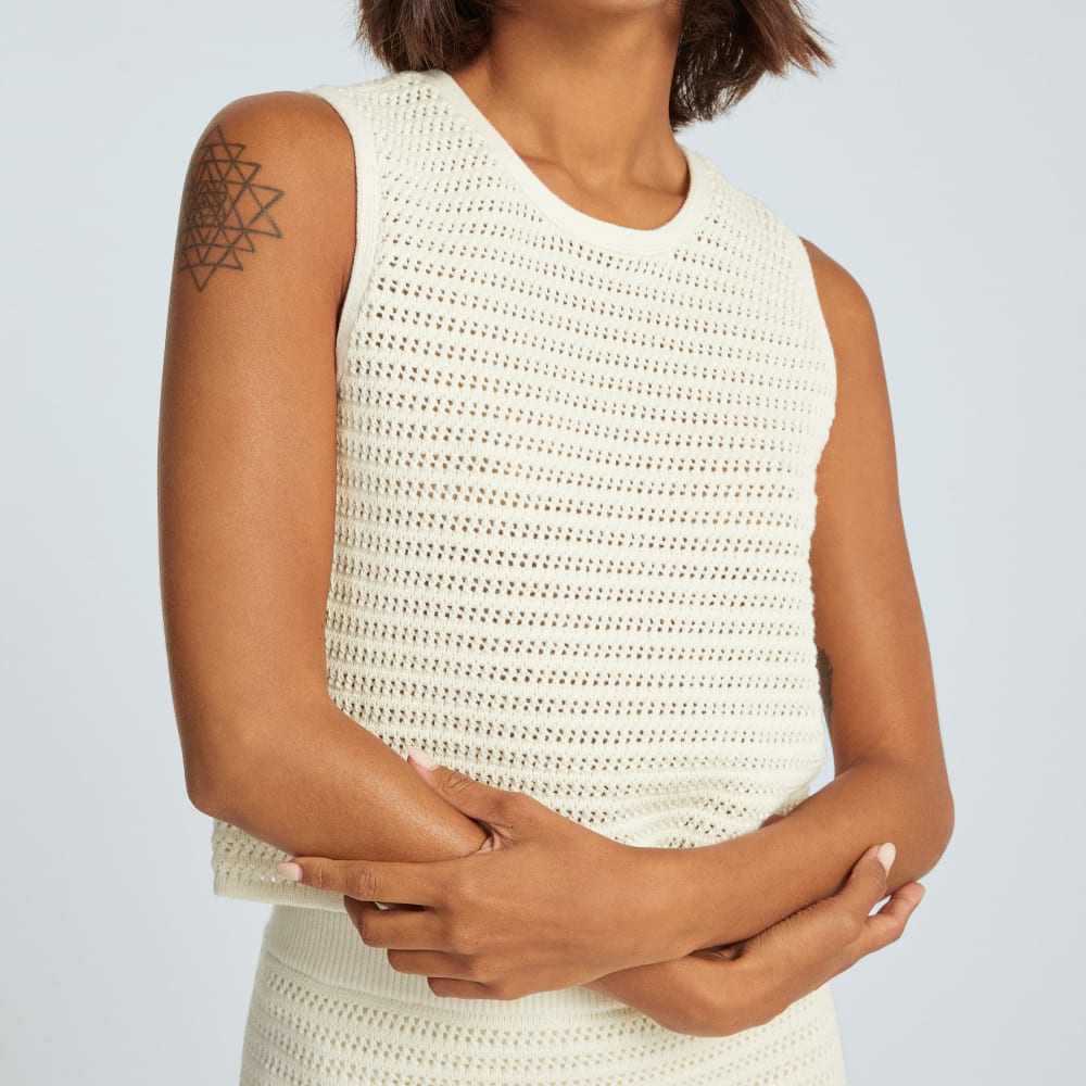 The Crochet Knit Cami | Canvas - Image 5