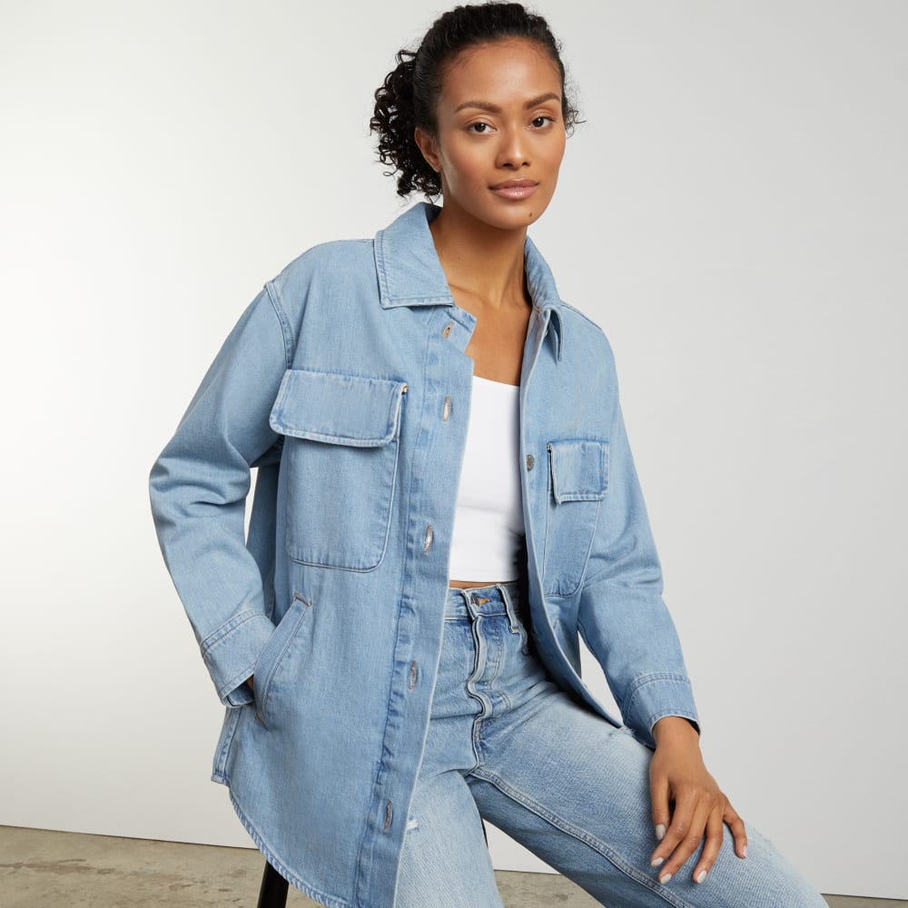The Denim Shirt Jacket | Myrtle Sky - Image 8